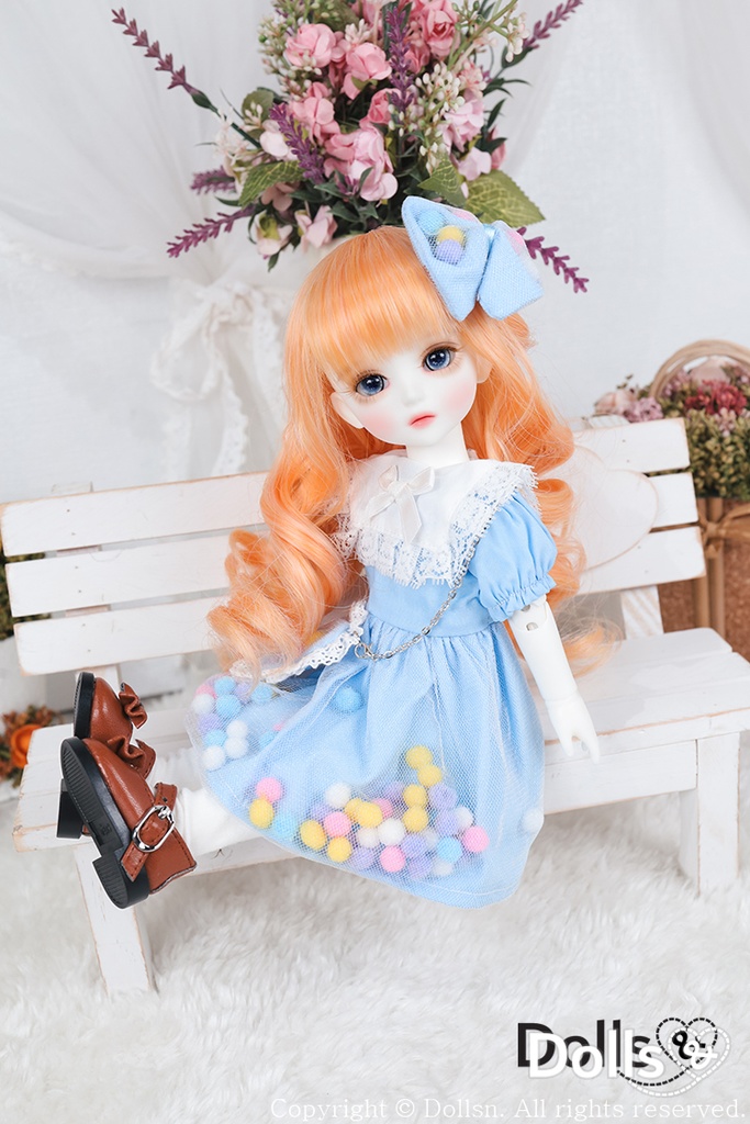 ポンポンドレスセット1/6 USD