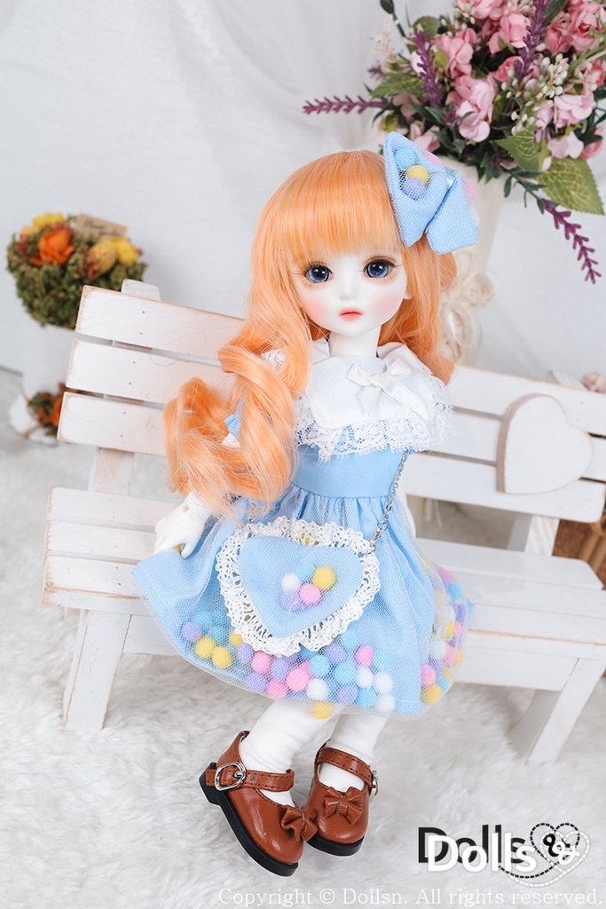 ポンポンドレスセット1/6 USD
