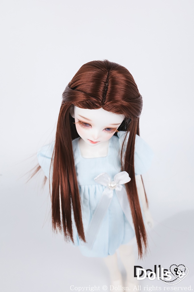 YOsd 幼SD サイズ耐熱ウイッグ 6~7インチ 	WS-033 (チョコブラウン)