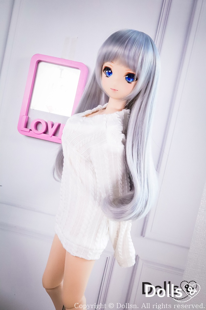 ロングニットホワイト1/3 SD