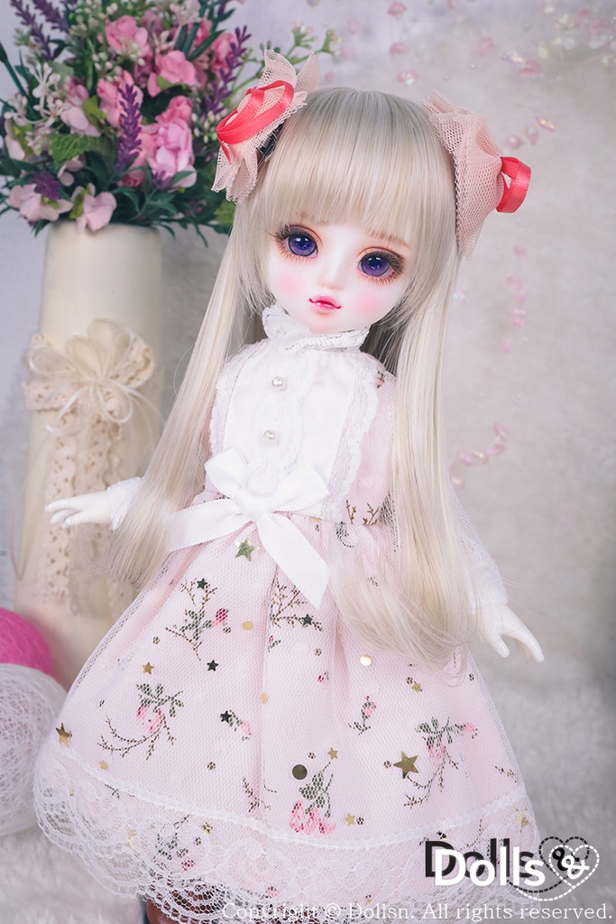  ピンクリボンドレス 1/6 USD