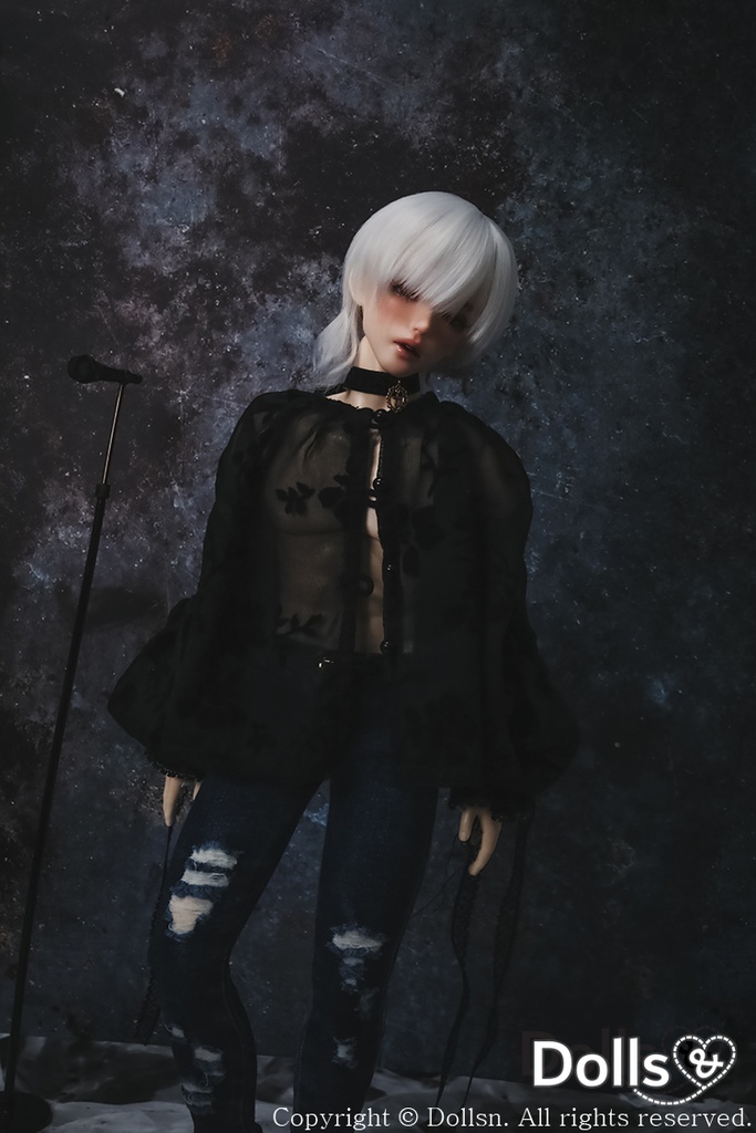 シフォンブラウス1/4 MSD