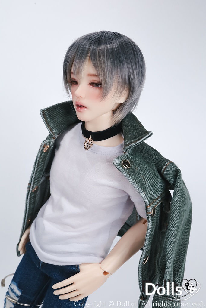  MSD SDMサイズ耐熱ウイッグ 7~8インチ WMM-034 (アッシュベージュ)