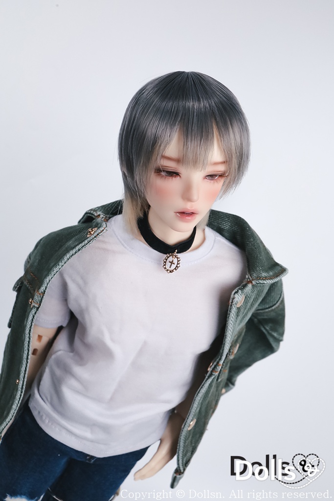  MSD SDMサイズ耐熱ウイッグ 7~8インチ WMM-034 (アッシュベージュ)