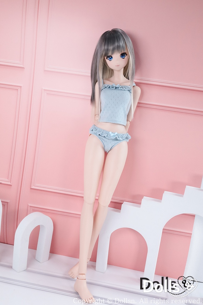  トップパンツセットブルー1/3 SD