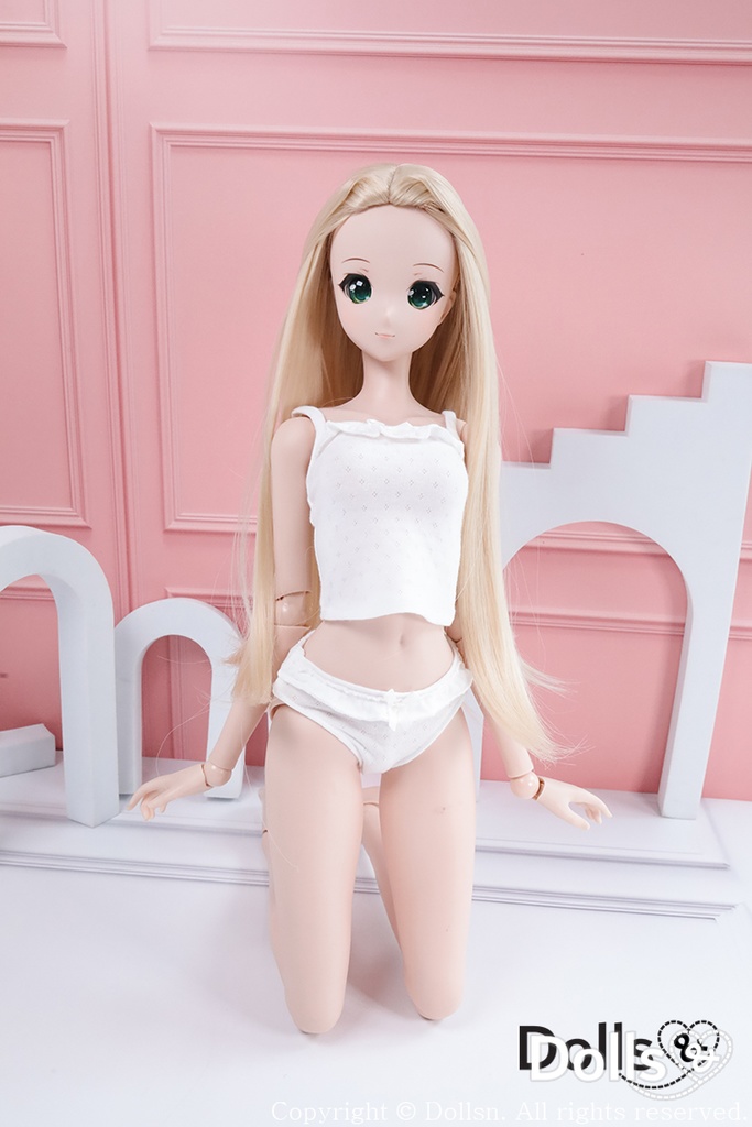 トップパンツセットホワイト1/3 SD