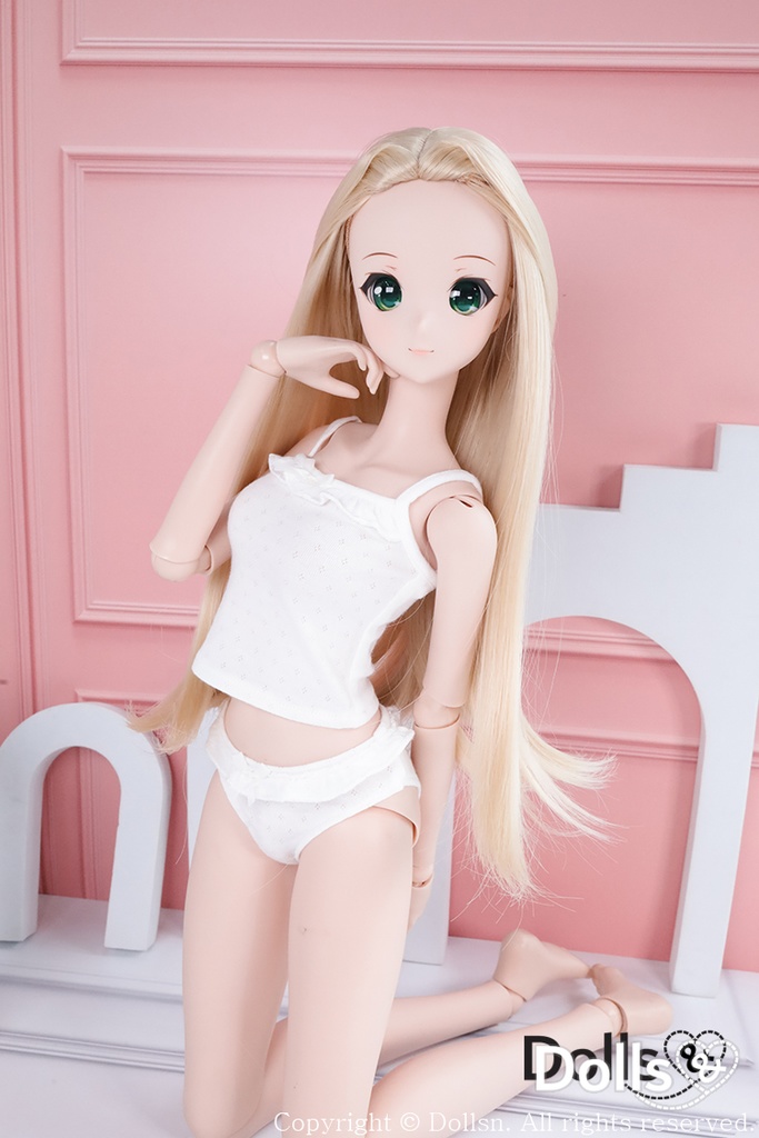 トップパンツセットホワイト1/3 SD