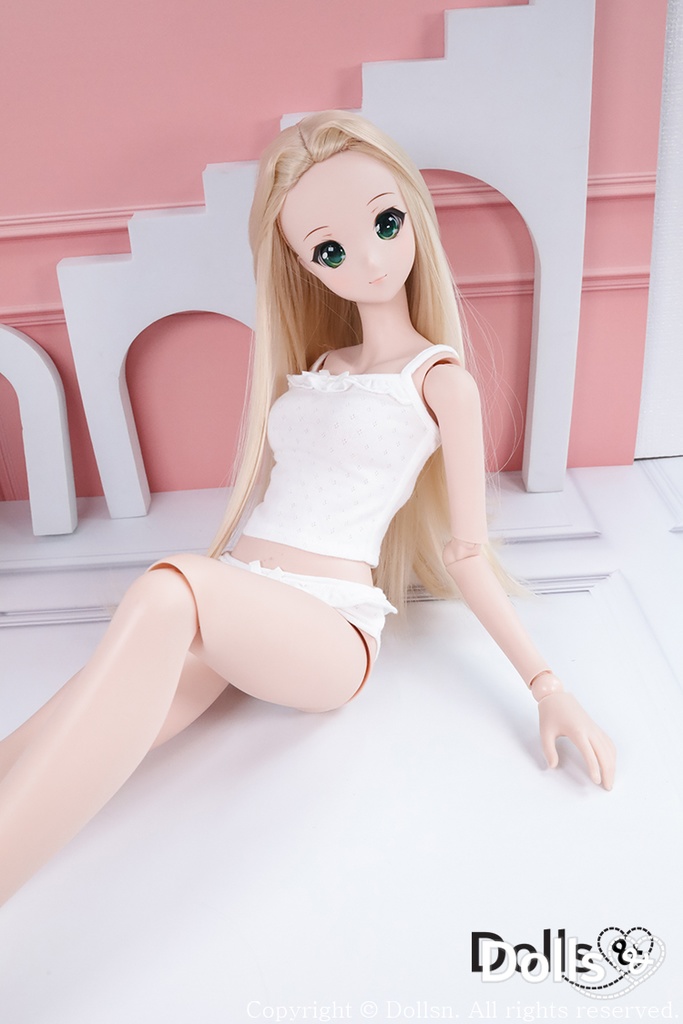 トップパンツセットホワイト1/3 SD