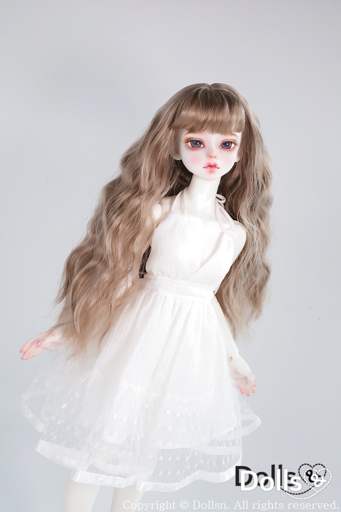  MSD SDMサイズ耐熱ウイッグ 7~8インチ WMM-030 (ピンクブラウン)