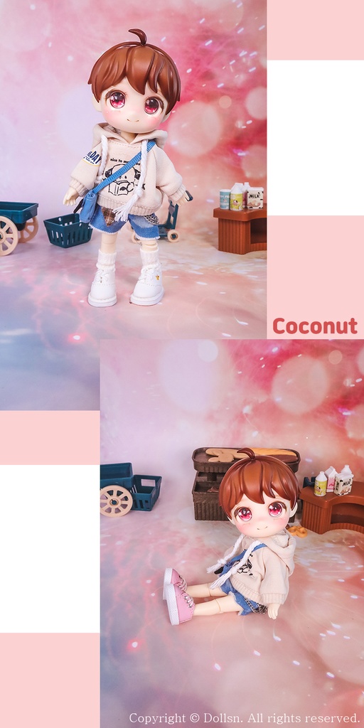 ココナッツ 1/12 オビツ11 BJD