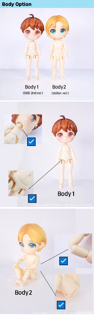 マンゴー 1/12 オビツ11 BJD
