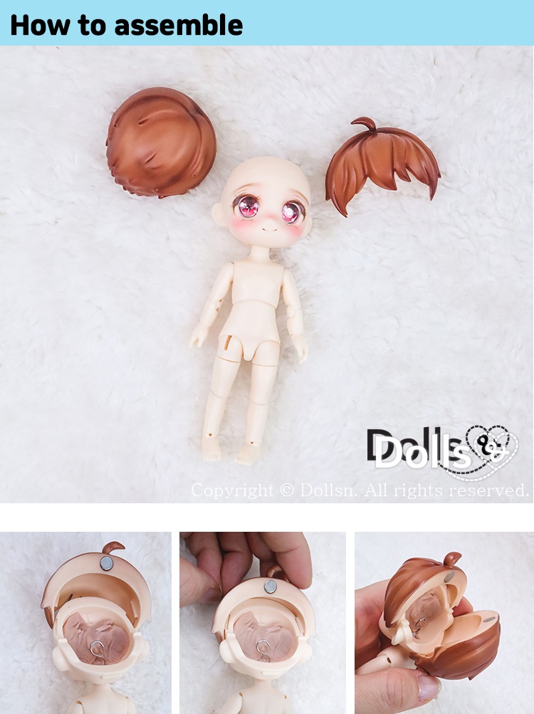 マンゴー 1/12 オビツ11 BJD