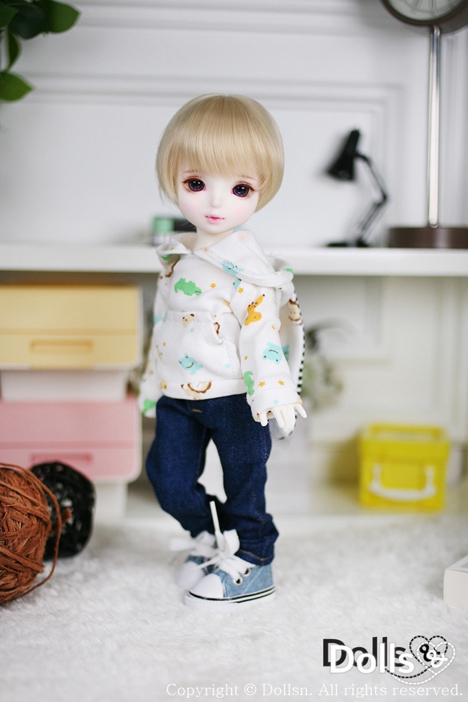 動物園フード付きT 1/6 USD