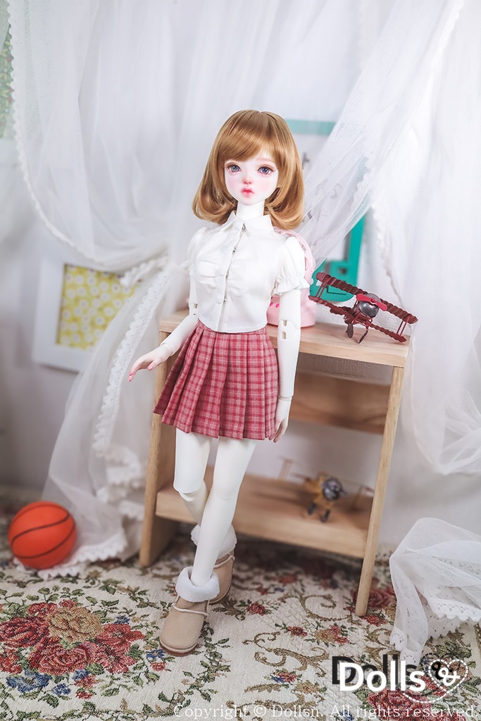 プリーツスカートレッド 1/4 MSD