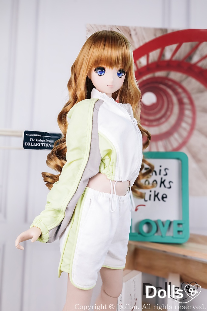 ジャージセットホワイト1/3 SD