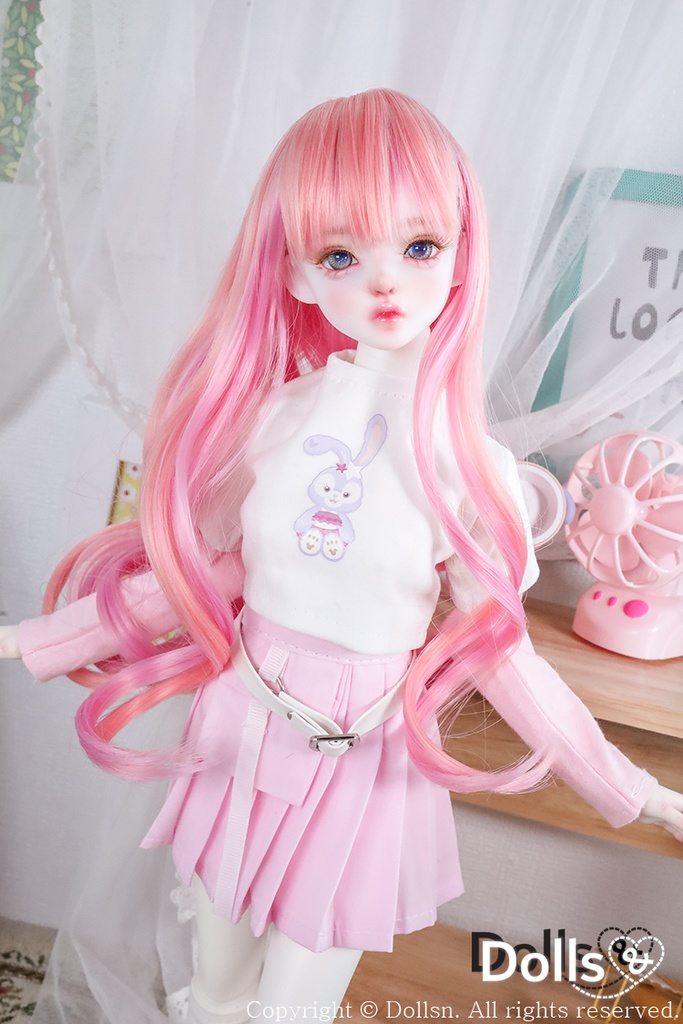 ゴシックシャツとプリーツスカートセットホワイト1/4 MSD