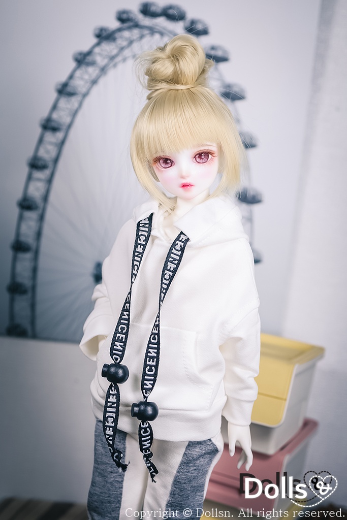 ジャージセットホワイト1/4 MSD