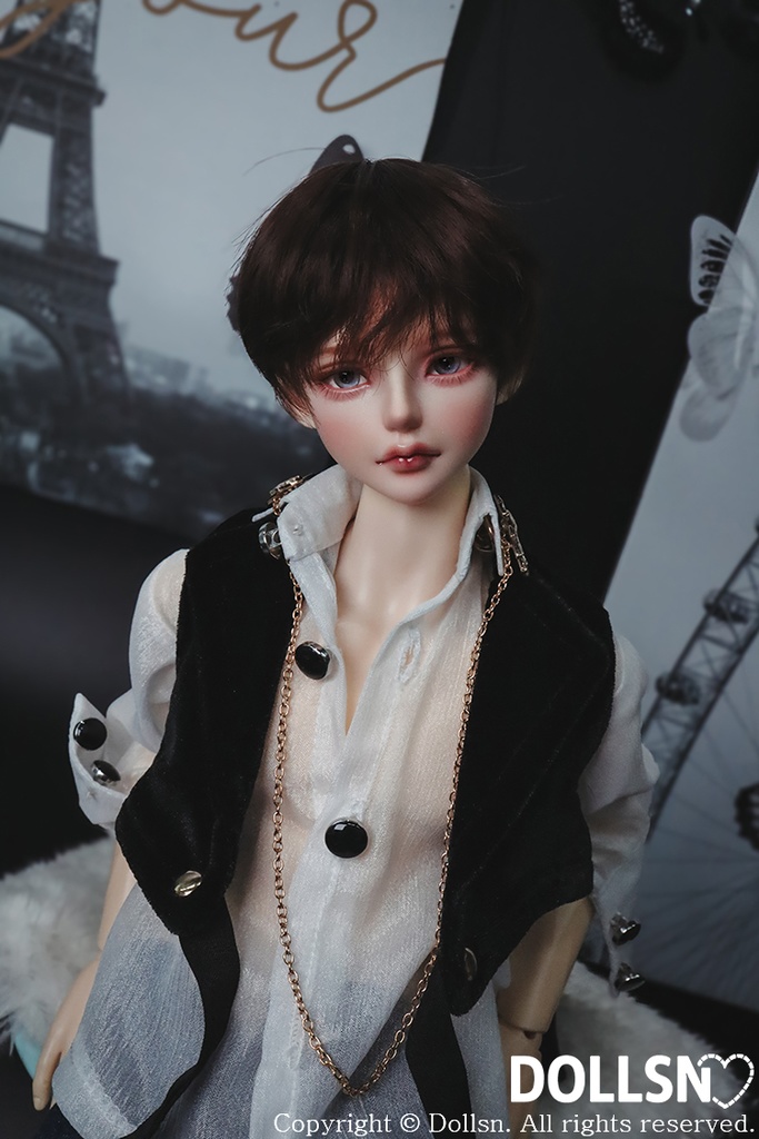 アシンメトリーシャツセット1/4 USD