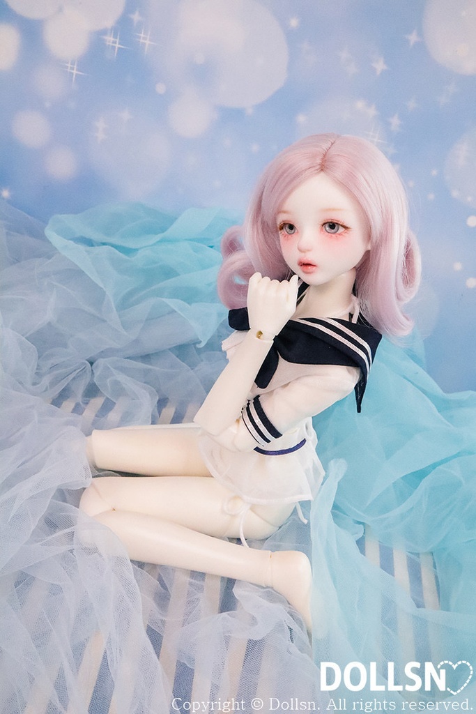 セーラー水着セット ネイビー 1/4 USD