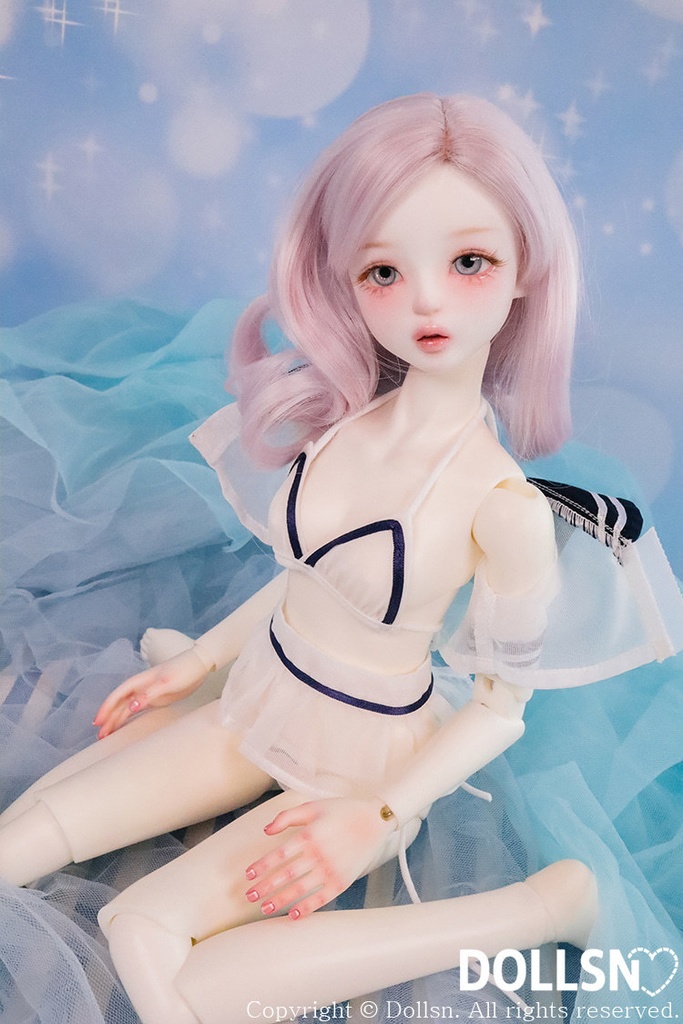 セーラー水着セット ネイビー 1/4 USD