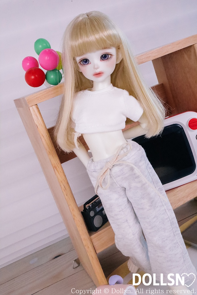 クロップTシャツ トレーニングセット 1/6 USD