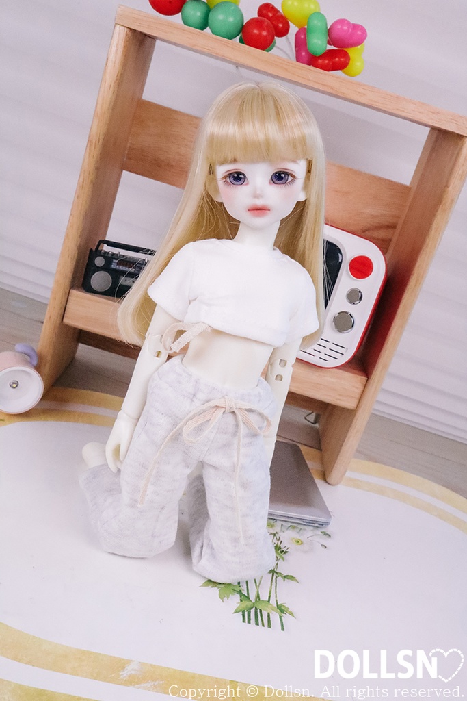 クロップTシャツ トレーニングセット 1/6 USD
