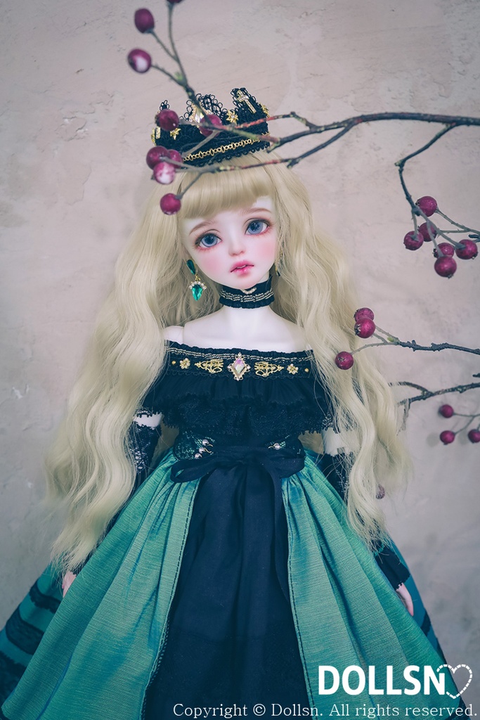 サテンワンピースセット 1/4 USD