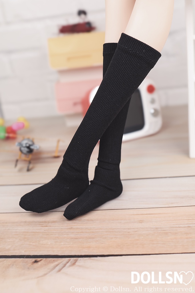 ニーハイソックス ブラック 1/3 SD