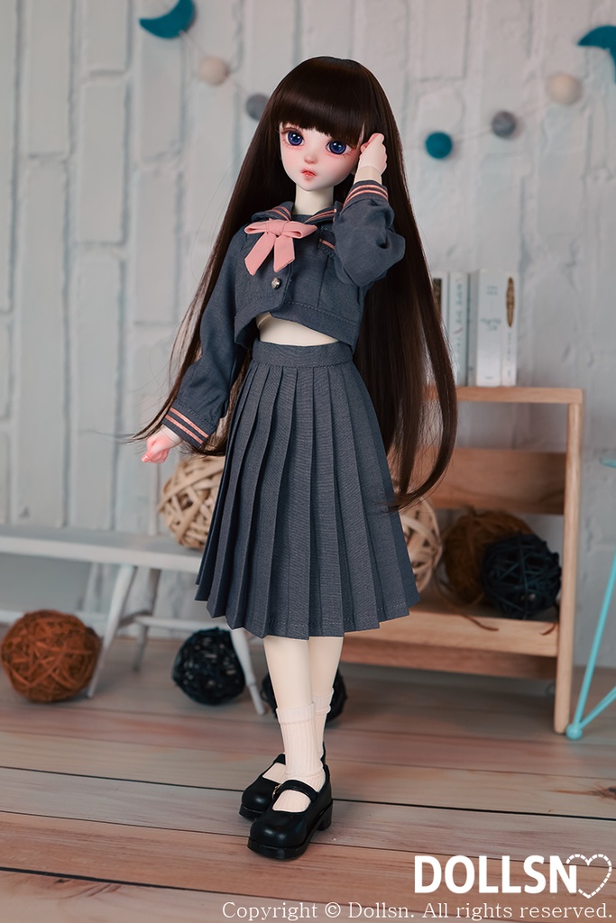 モダングレイセーラースクールセット 1/4 USD