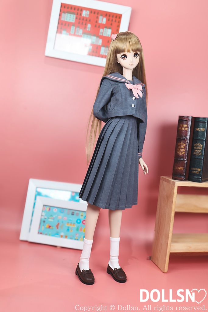 モダングレーセーラースクールセット 1/3 SD