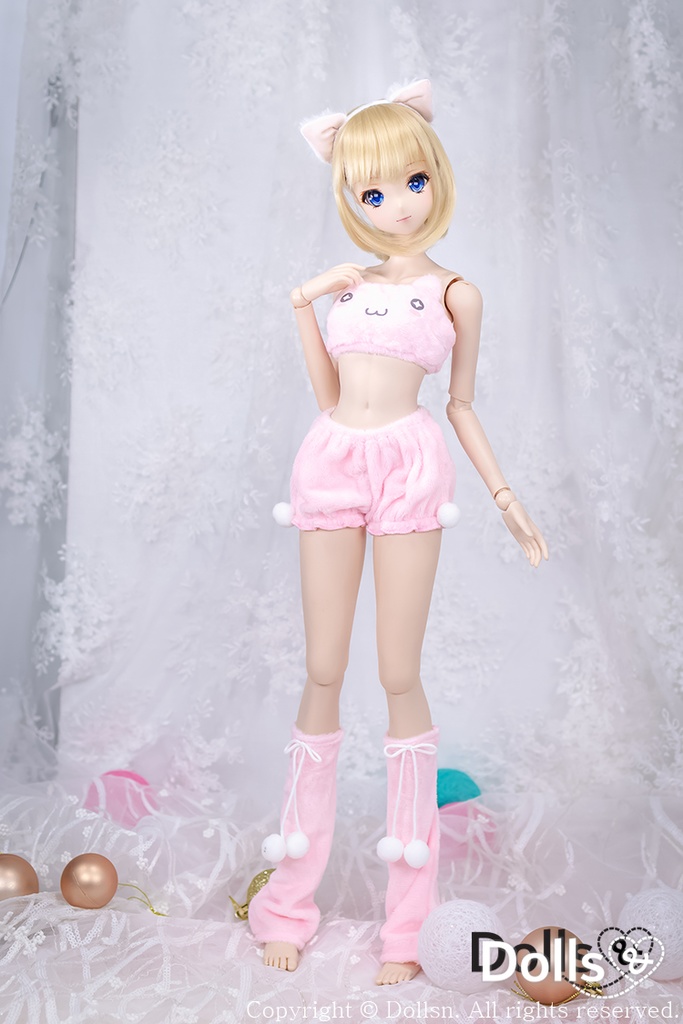 猫耳 ピンク コスプレ 1/3 SD