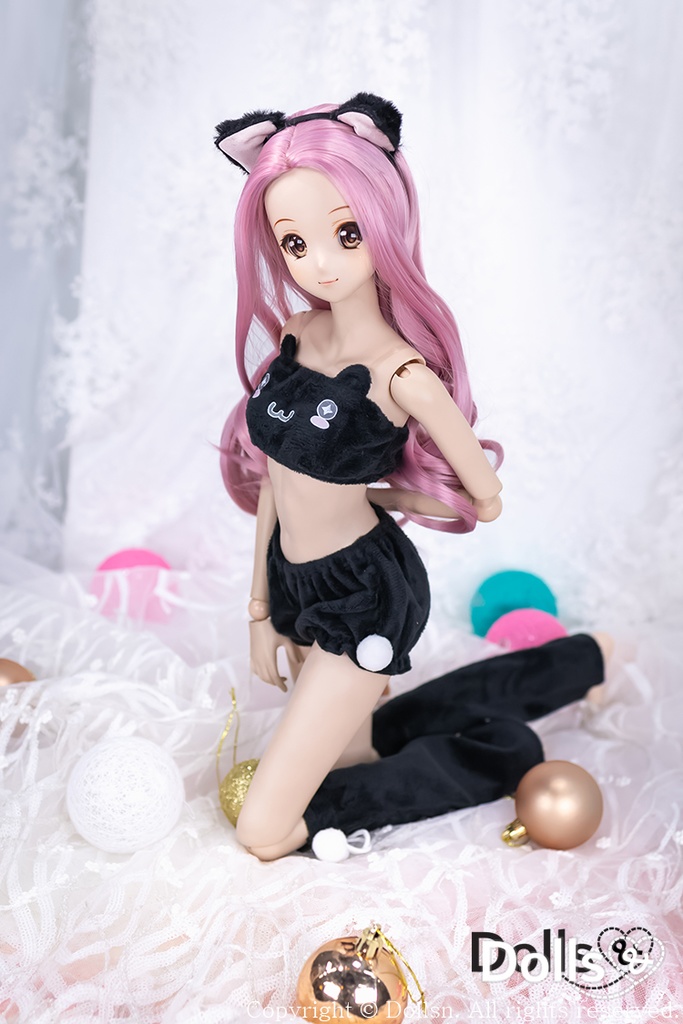 猫耳 ブラック コスプレ 1/3 SD