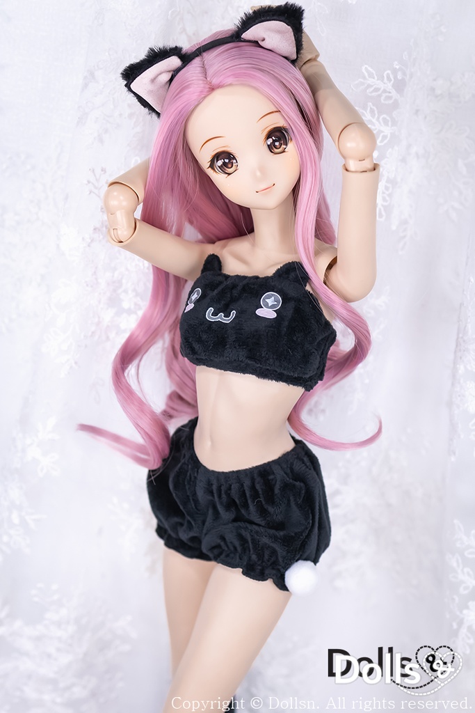 猫耳 ブラック コスプレ 1/3 SD