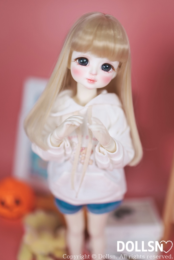 ホワイトフーディーパンツセット 1/6 USD