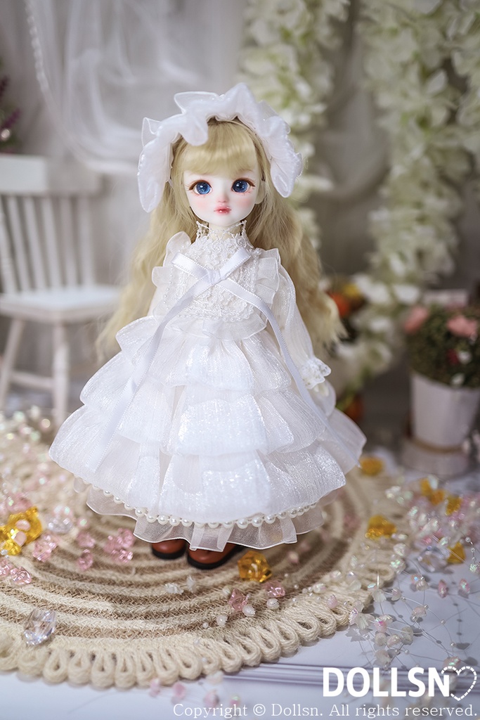 ホワイトドレス 1/6 USD