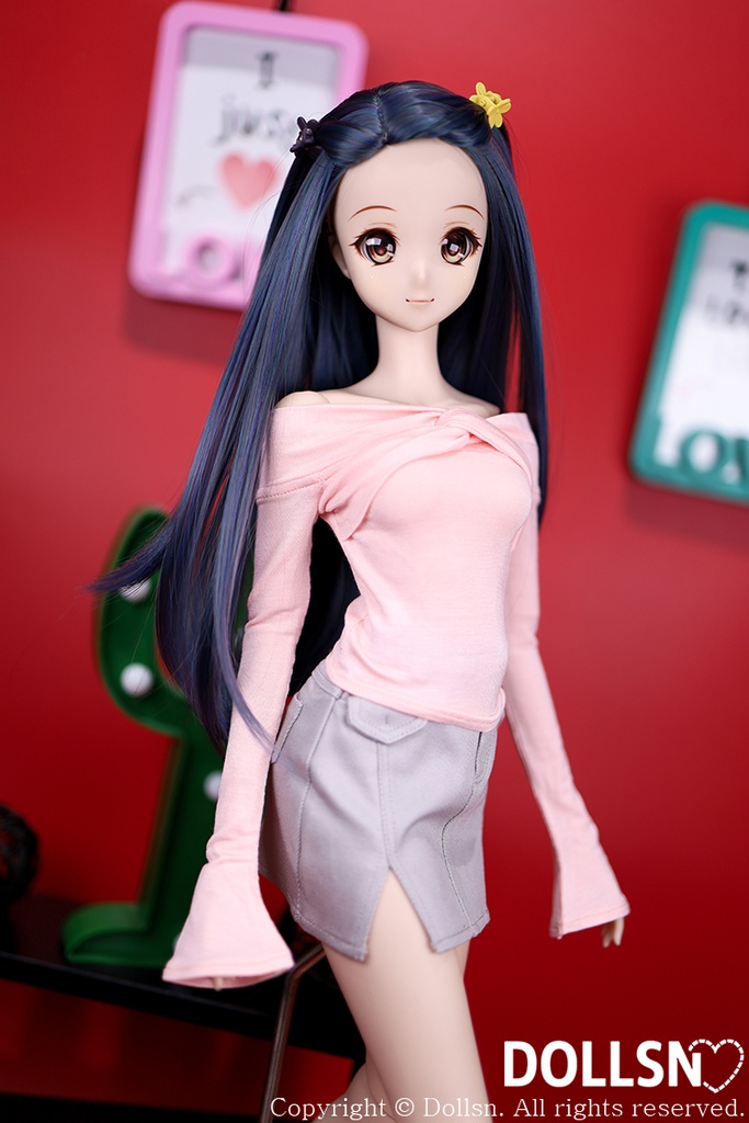トツイストシャツピンク 1/3 SD