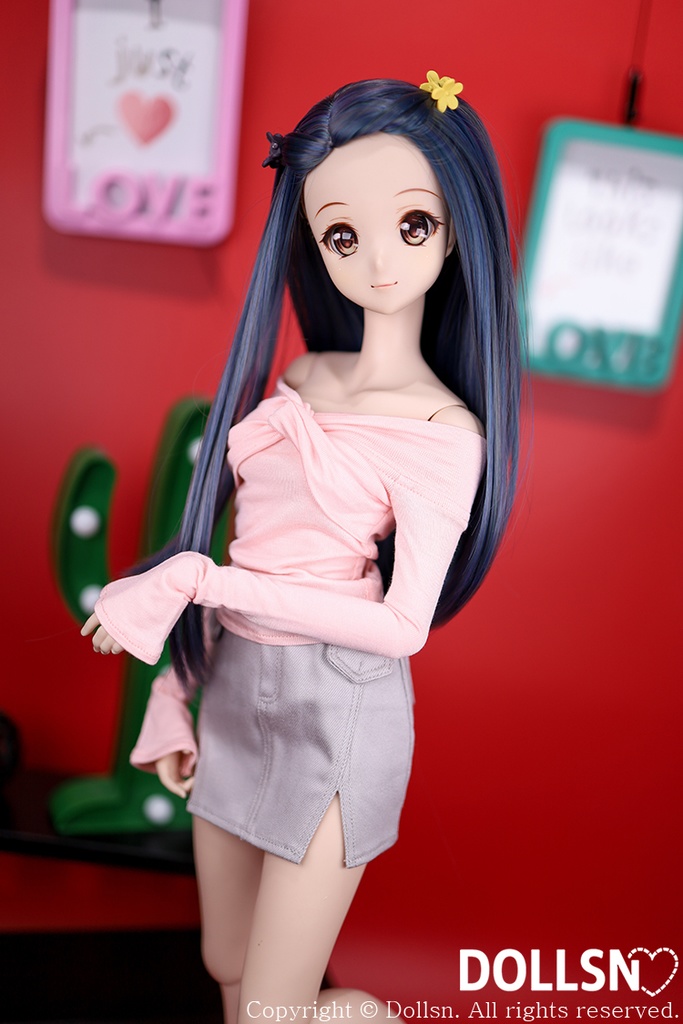 トツイストシャツピンク 1/3 SD