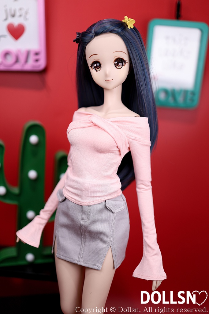 トツイストシャツピンク 1/3 SD