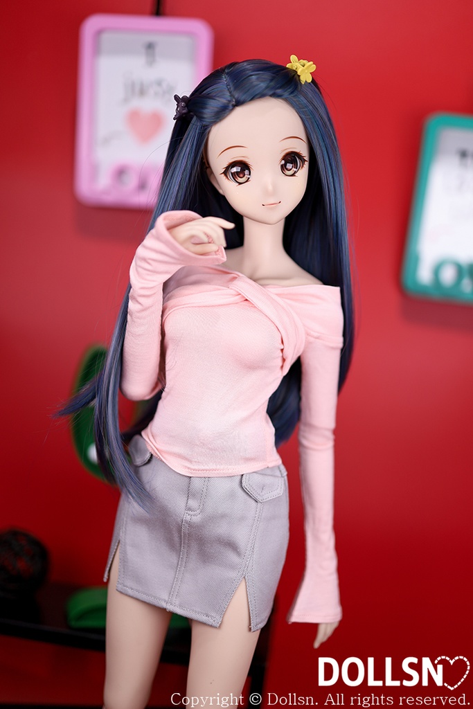 トツイストシャツピンク 1/3 SD