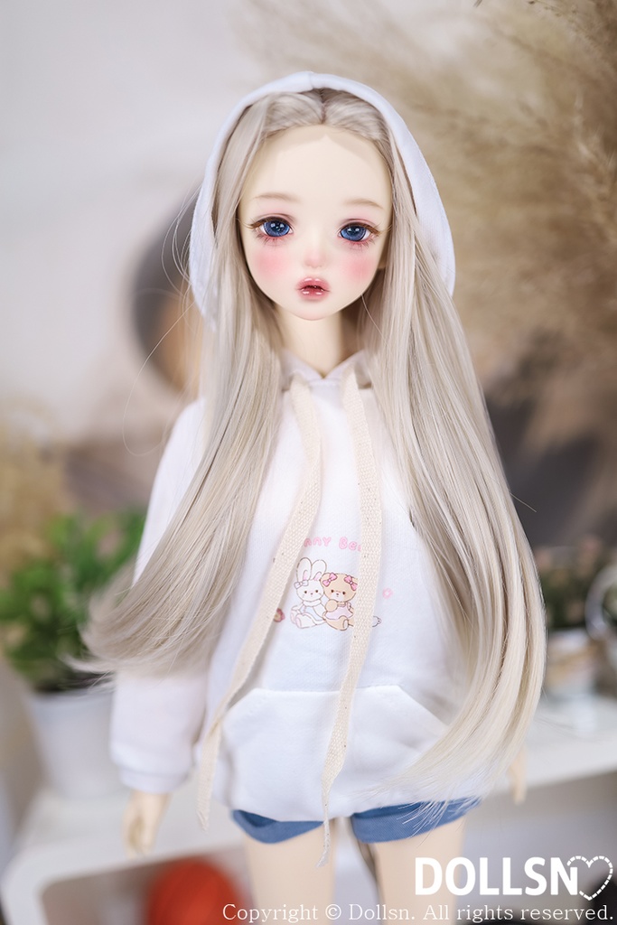 ホワイトフーディーパンツセット 1/4 USD