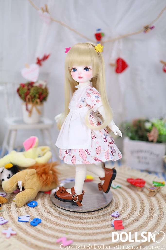 ホワイトエプロンワンピース 1/6 USD