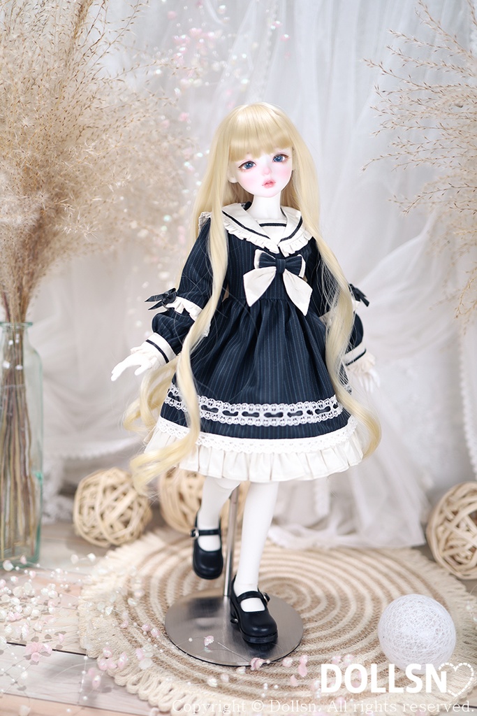 ブラックリボンワンピース 1/4 USD