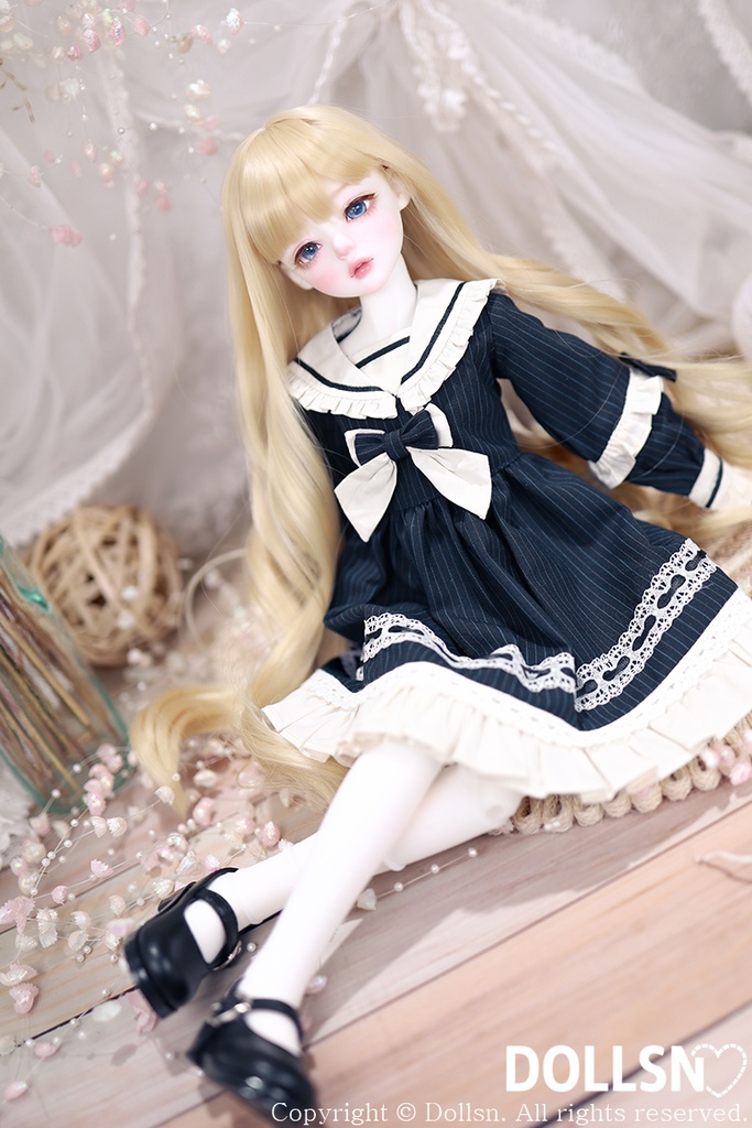 ブラックリボンワンピース 1/4 USD