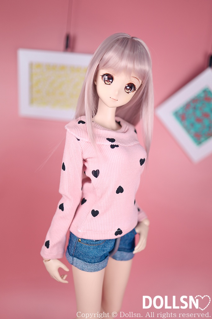 ハートTシャツ 1/3 SD