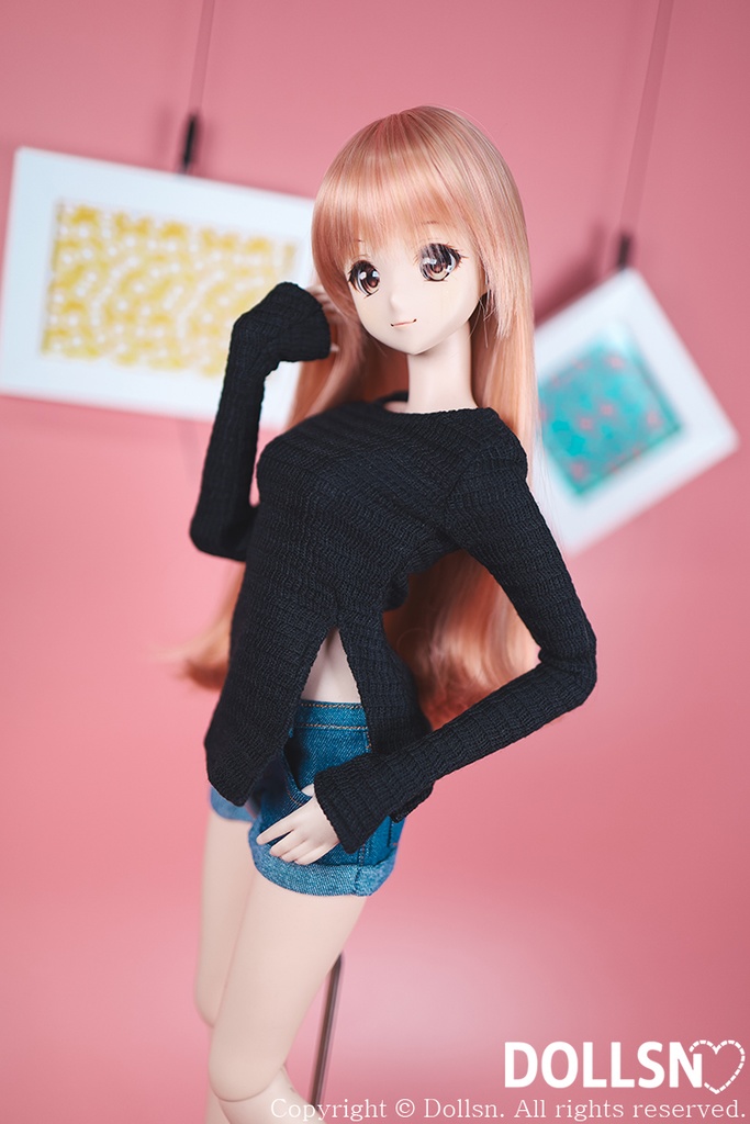 ニット ブラック 1/3 SD