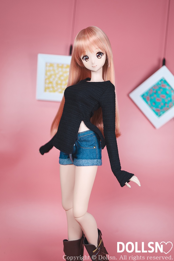 ニット ブラック 1/3 SD