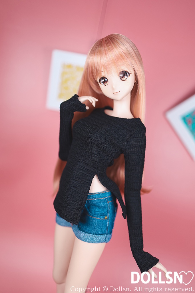 ニット ブラック 1/3 SD