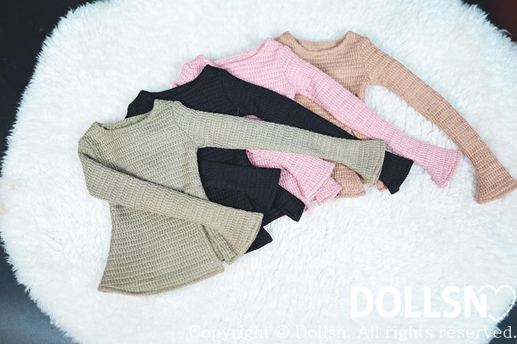 ニット ベージュ 1/3 SD