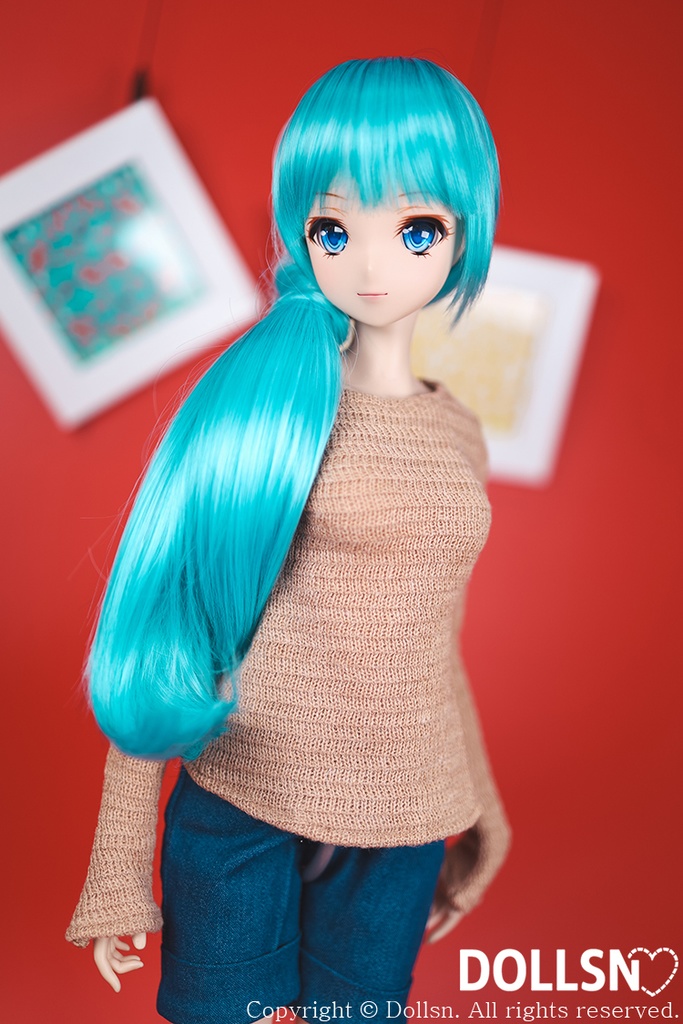 ニット ベージュ 1/3 SD