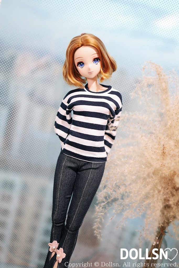 ストライプシャツ 1/3 SD